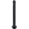 Ornamental bollard | steel tube � 102 / 76 mm | stationary, to be fixed by plugswith base plate � 180 mm | without eyelet